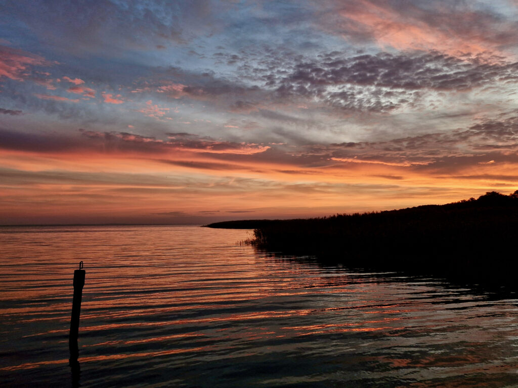 Sonnenaufgang Haffhus Stettiner Haff (c) Catrin Stoppa