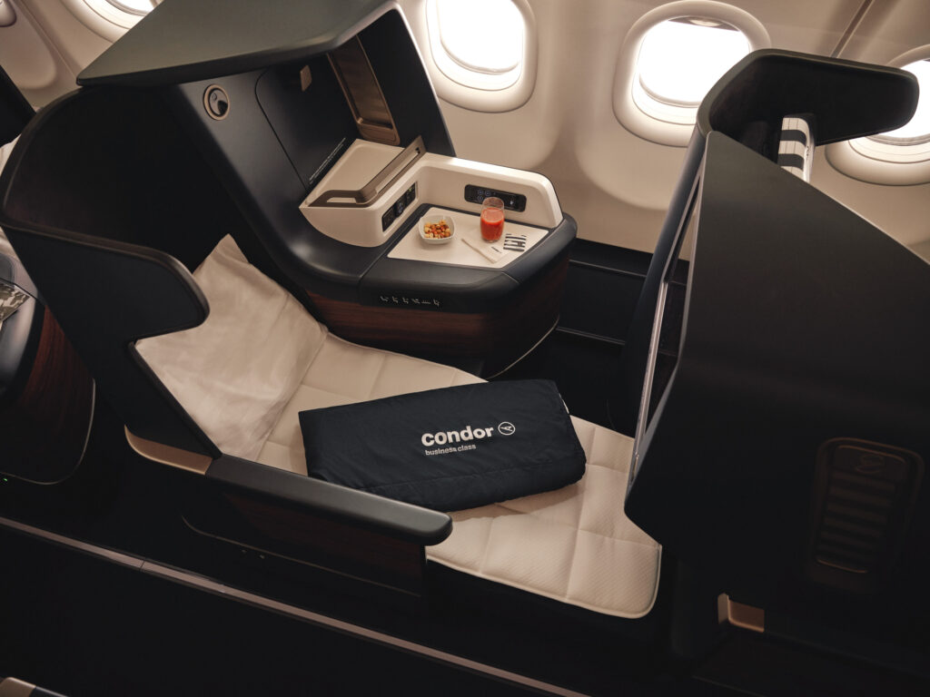 Condor Flug Mauritius Business Class 