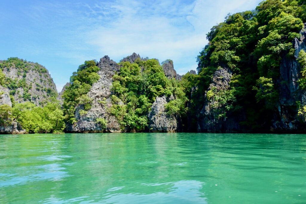 Thailands Sehenswuerdigkeiten Bucht von Phang Nga