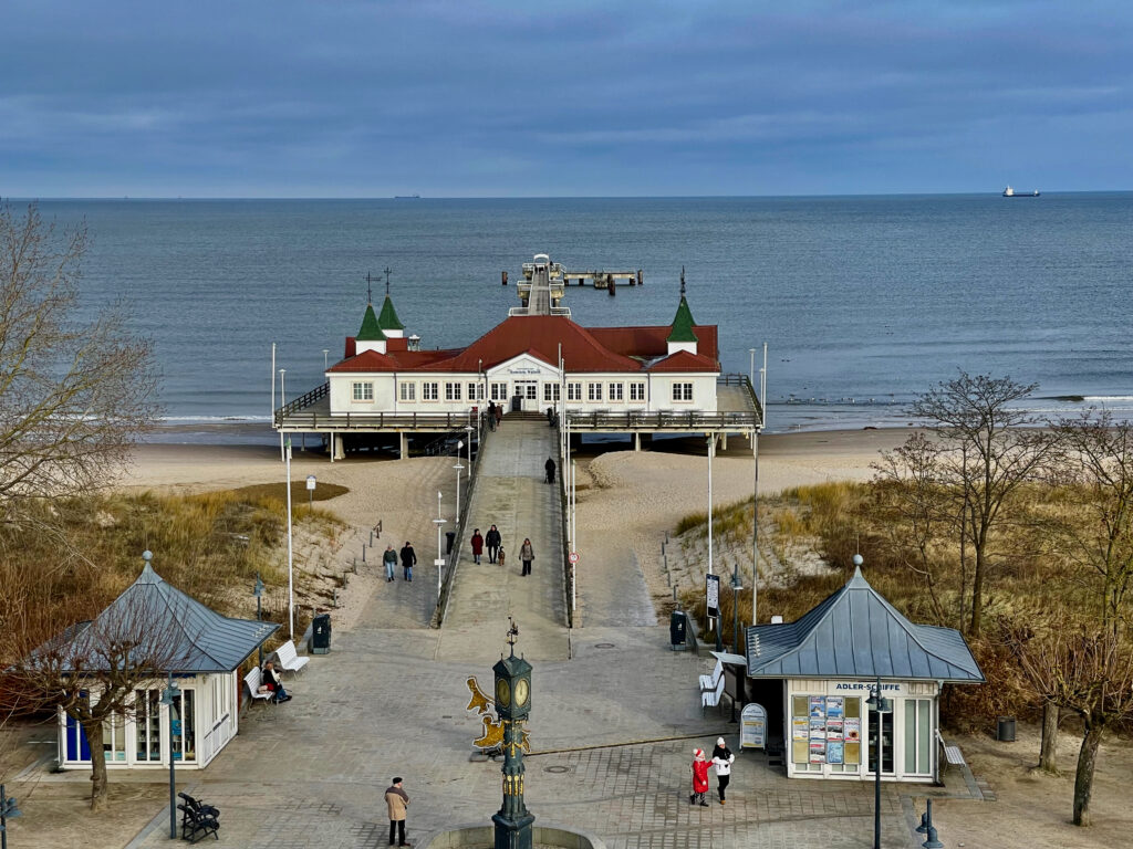 Seebruecke Ahlbeck Workation Usedom Winter 