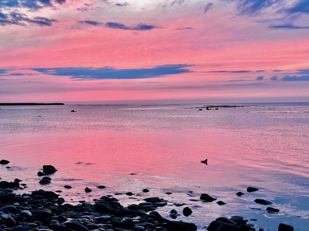 Sonneuntergang Helgoland