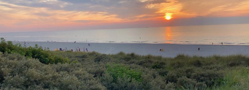 Hotel Domburg am Strand Sonnenuntergang