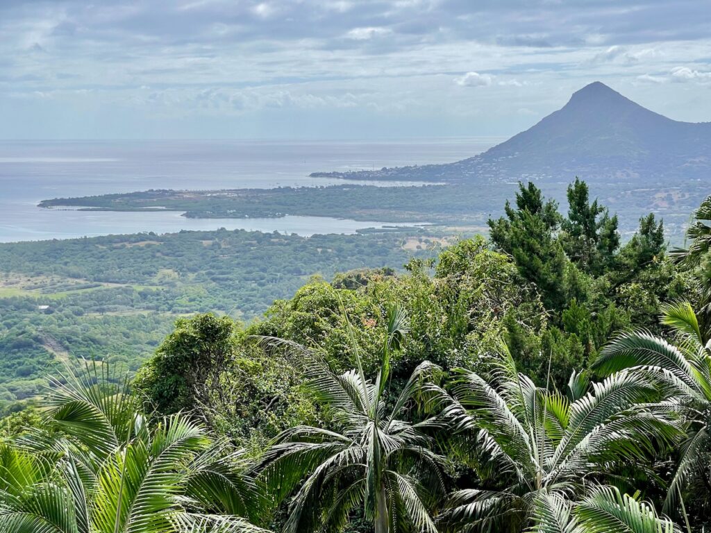 Aussicht Le Chamarel Restaurant Mauritius