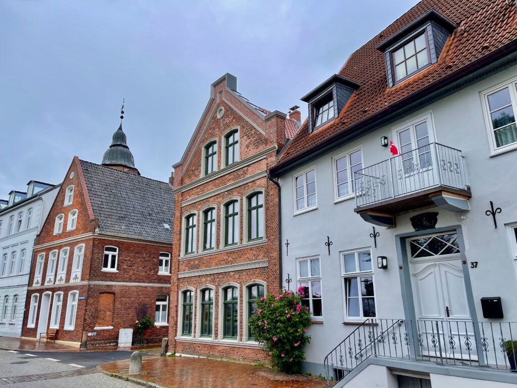 Strasse am Hafen Glueckstadt