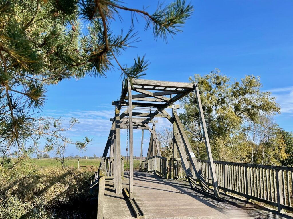 Ueckermuende Sehenswuerdigkeiten Holzklappbruecke